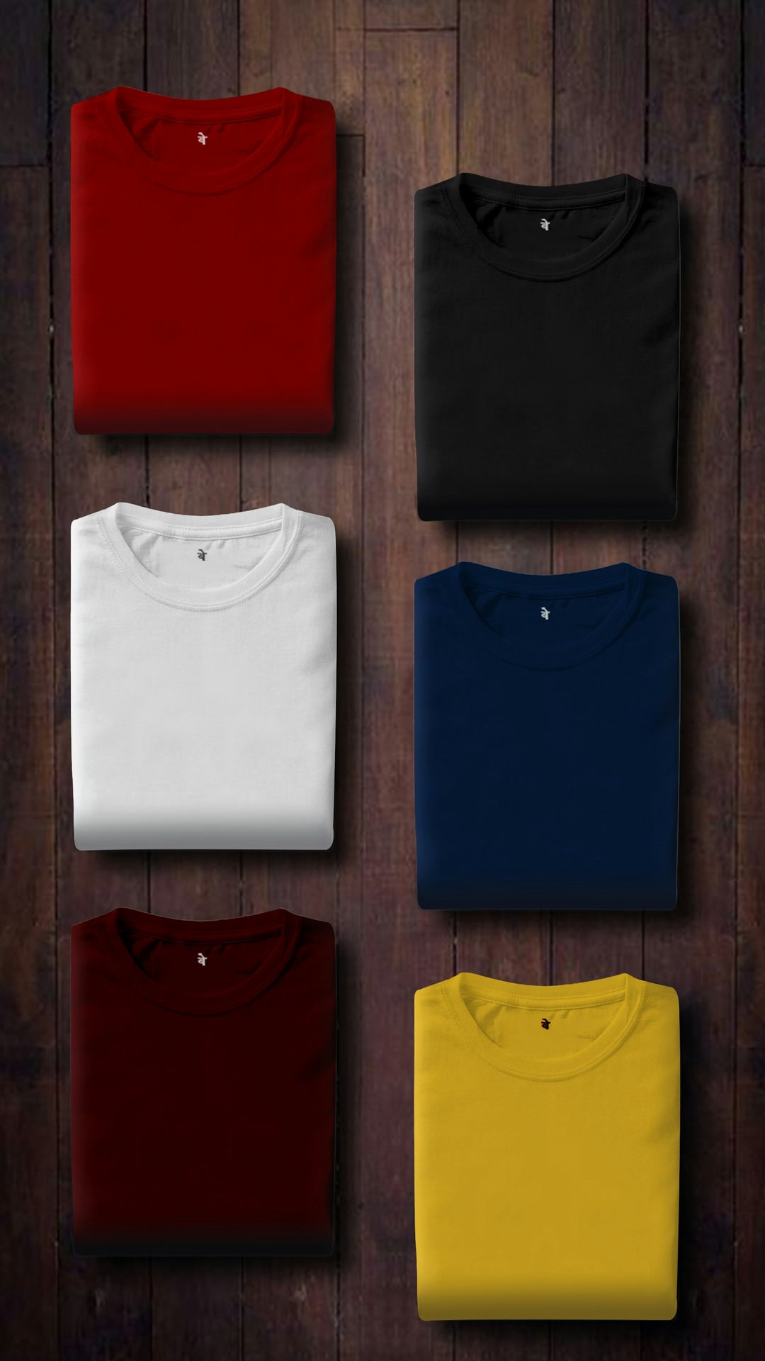 Folded blank tees